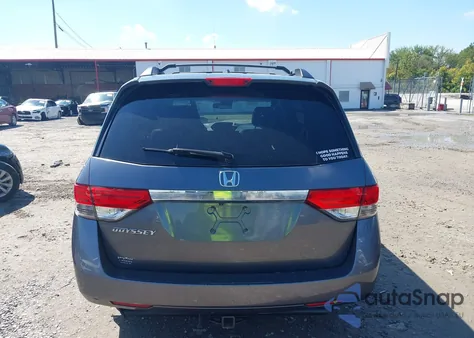 2014 Honda Odyssey Ex-L from USA, damaged, VIN 5FNRL5H68EB135577